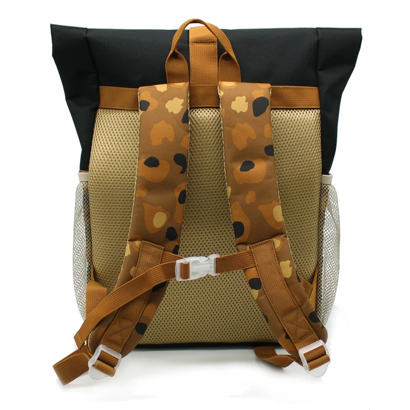 Sac à dos Rolltop mini-coursier Spéculos le tigre