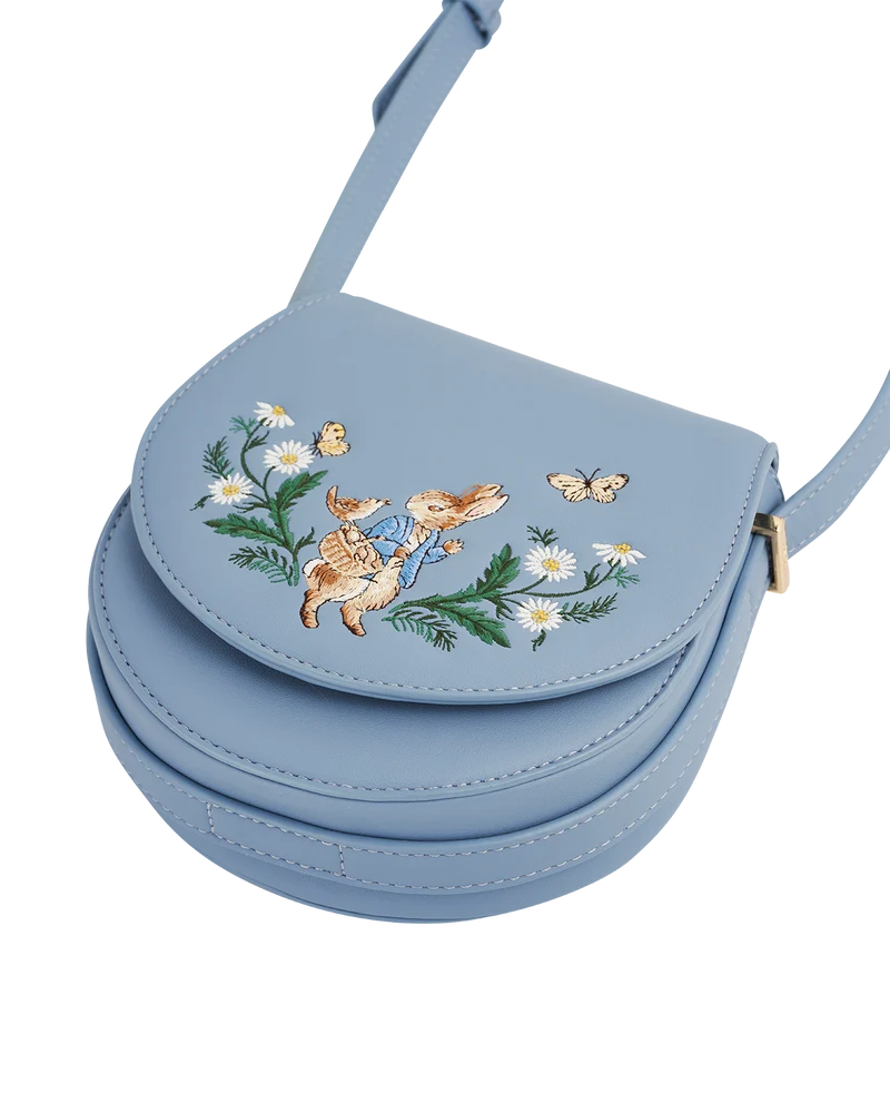 Fable England x Peter Rabbit Blue Saddle Bag
