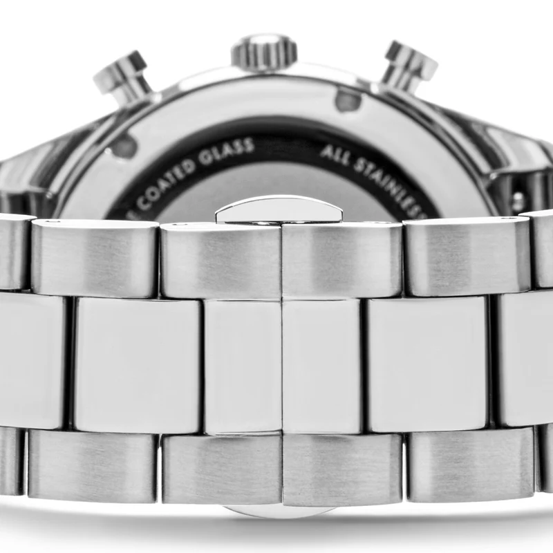 Mats Meier Arosa Racing Hommes Montre Argent MM50010