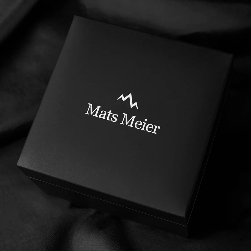 Mats Meier Ponte Dei Salti Hommes Montre Argent MM00526