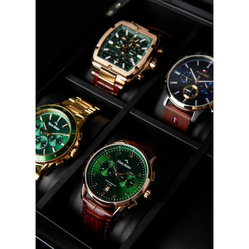 Mats Meier Mont Vélan Hommes Montre Marron MM10002