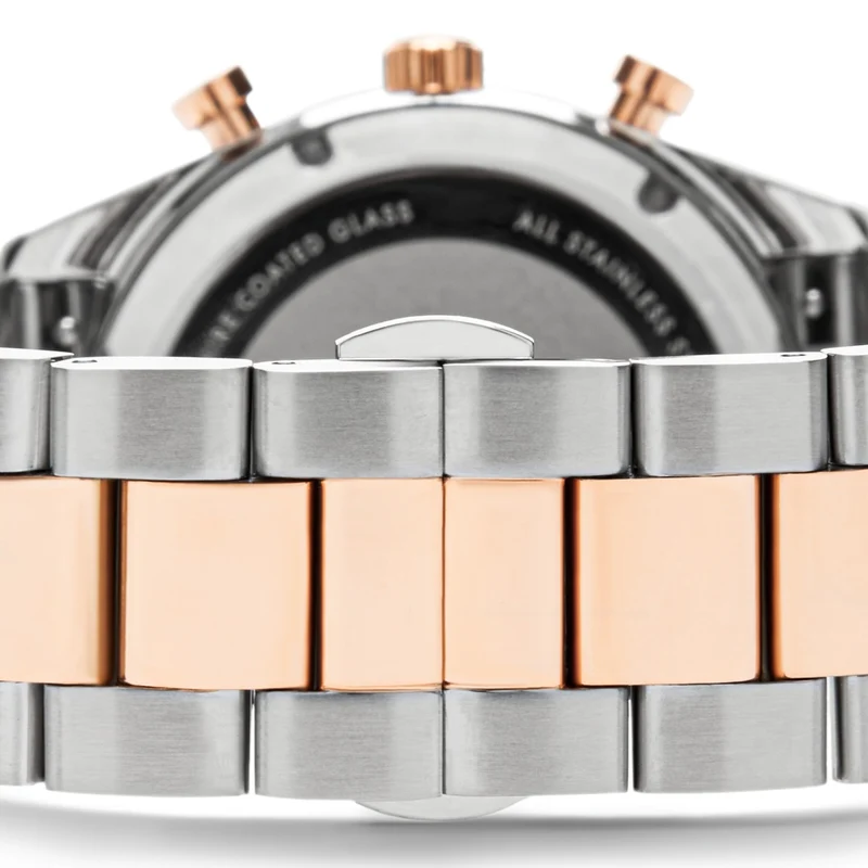 Mats Meier Arosa Racing Hommes Montre Or rose MM50006