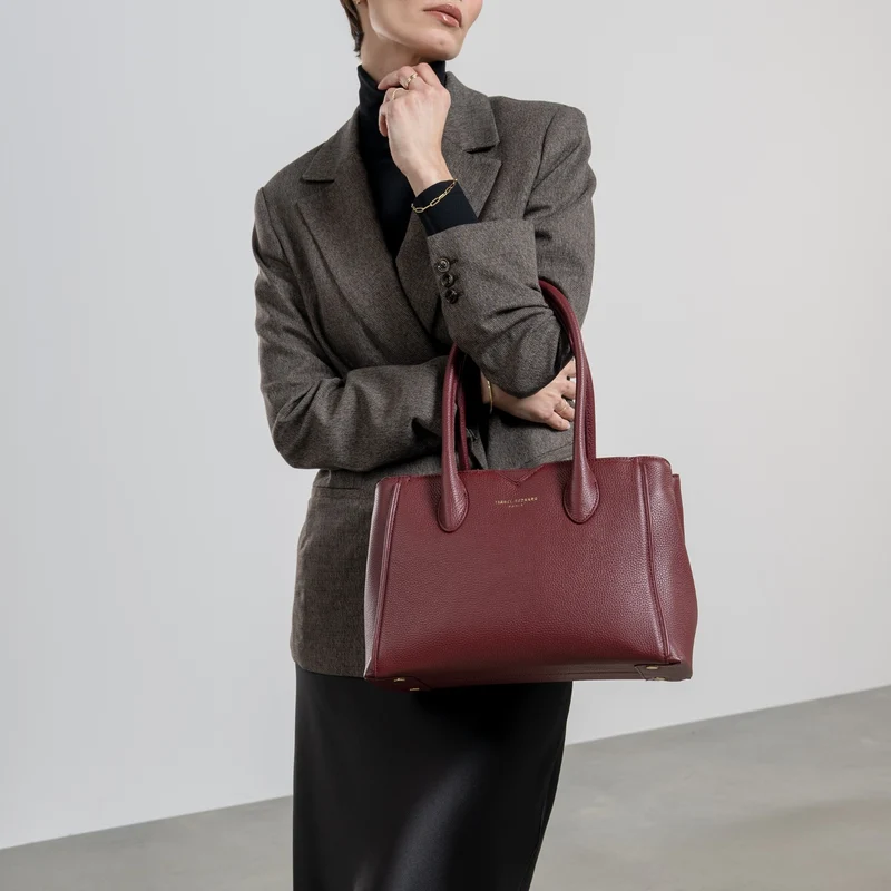 Isabel Bernard Honoré Sac à Main Rouge IB25082-052