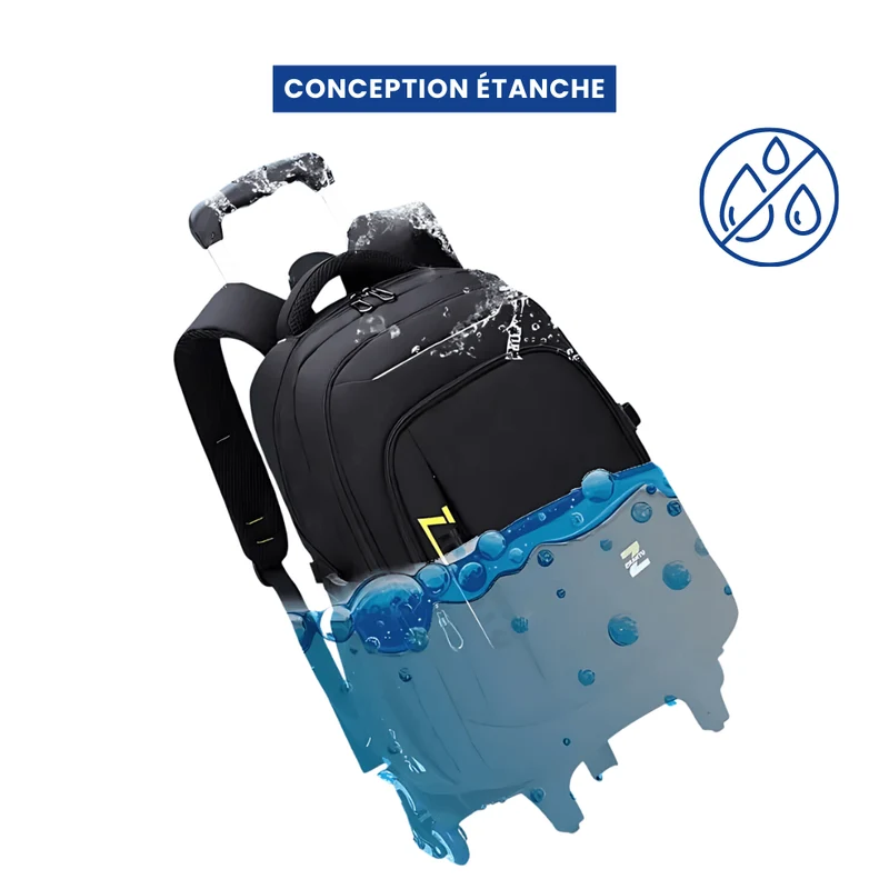 Sac à Dos à Roulettes Scolaire