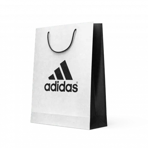 Sac kraft poignées cordelettes opticien