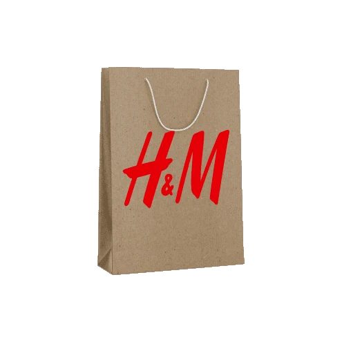 Sac kraft poignées cordelettes