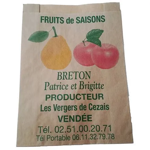 Sachet papier épicerie