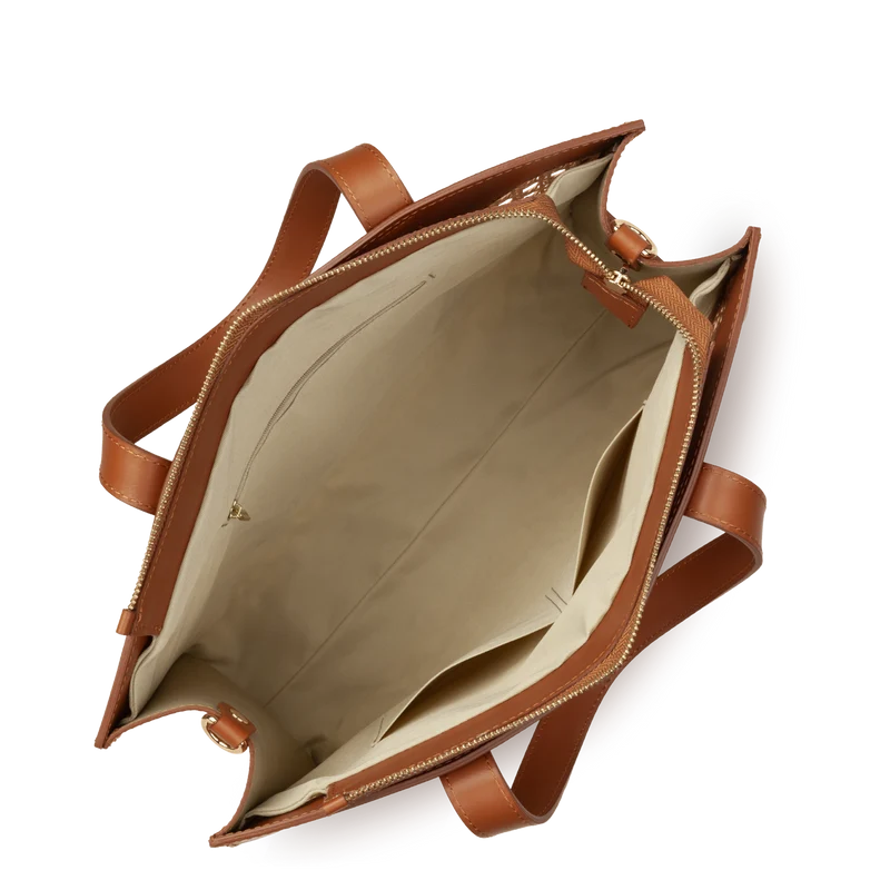 Sac cabas main - Cannage Rotin
