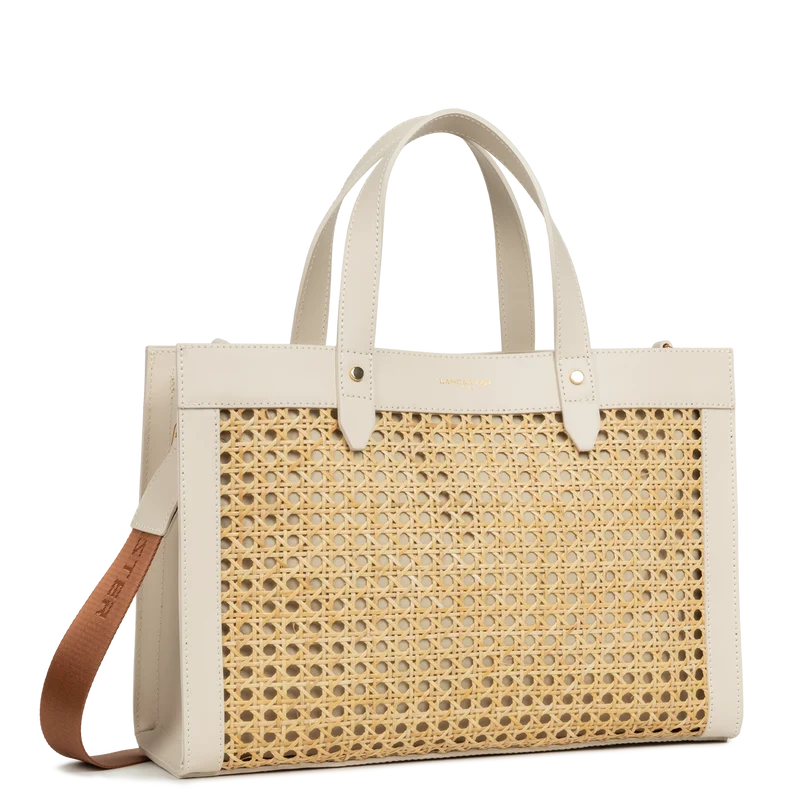Sac cabas main - Cannage Rotin