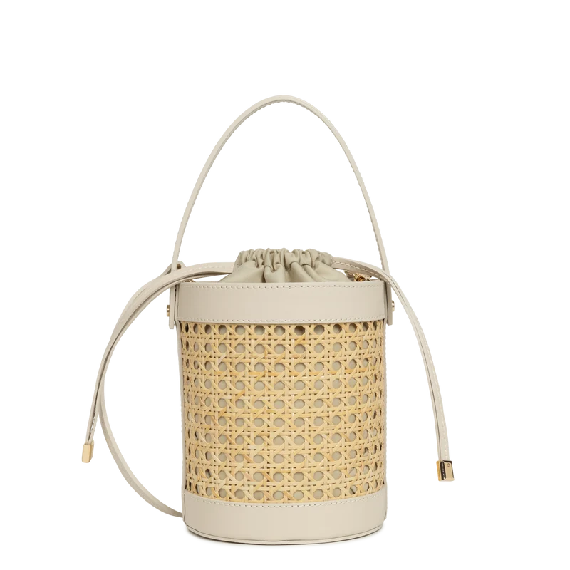Sac seau - Cannage Rotin