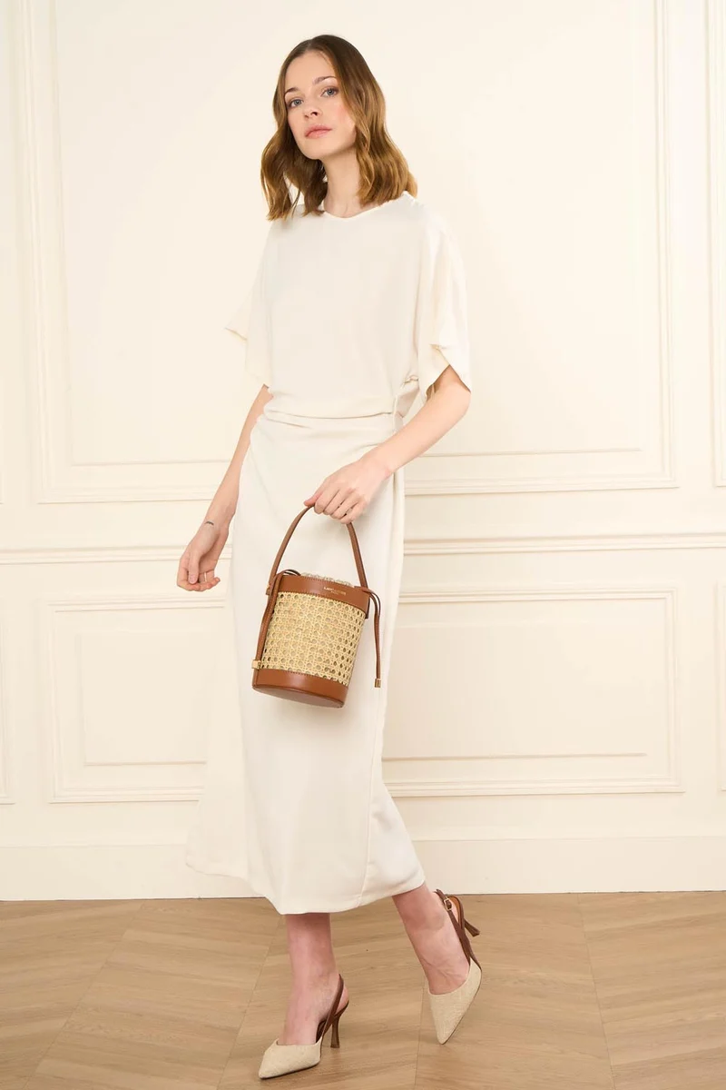 Sac seau - Cannage Rotin