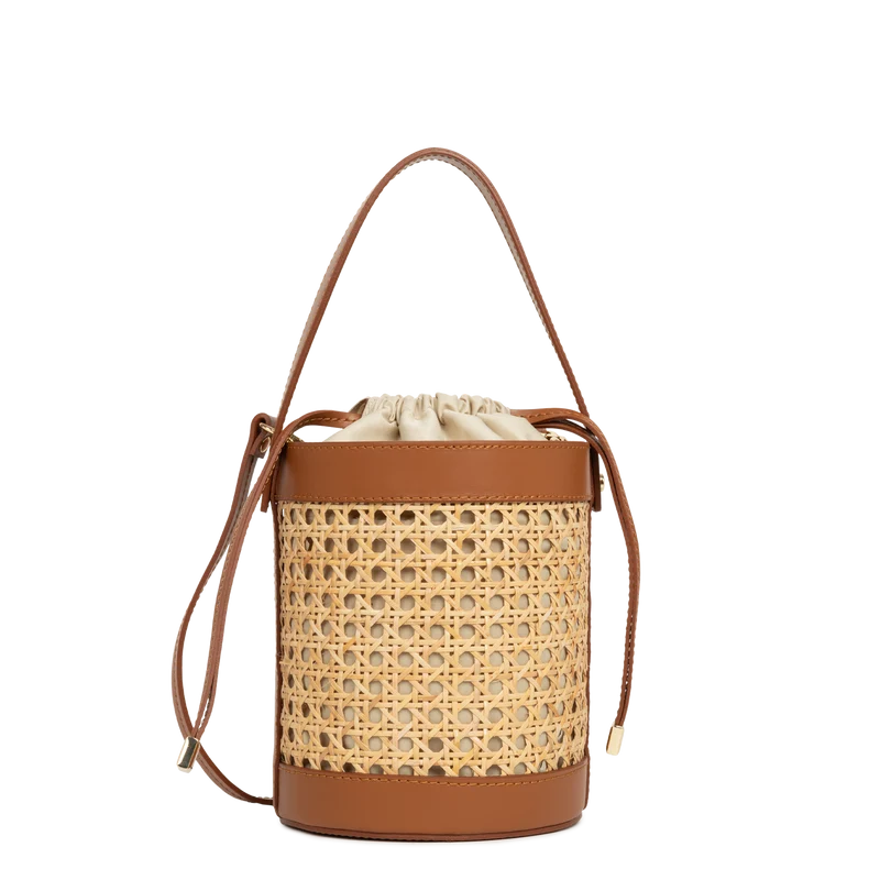 Sac seau - Cannage Rotin
