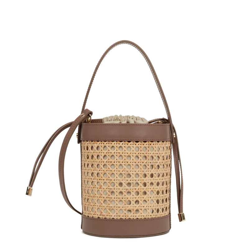 Sac seau - Cannage Rotin