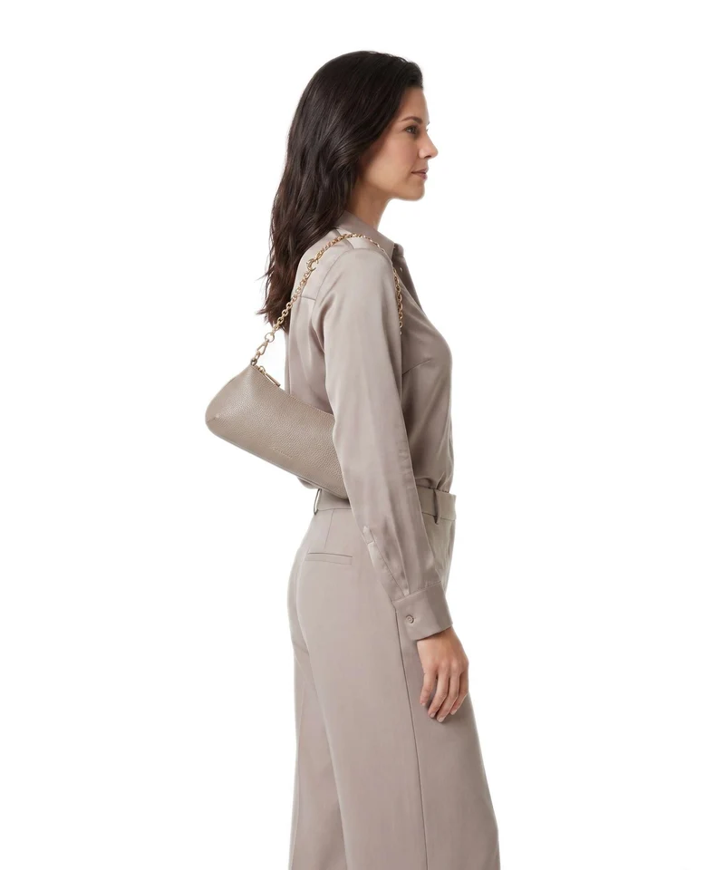 Coccinelle C-Me Sac porté épaule warm taupe