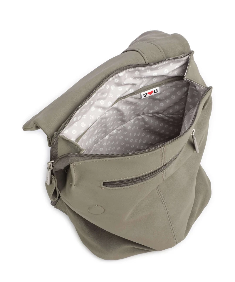 Zwei Mademoiselle.M MR13 Sac à dos nubuk mud