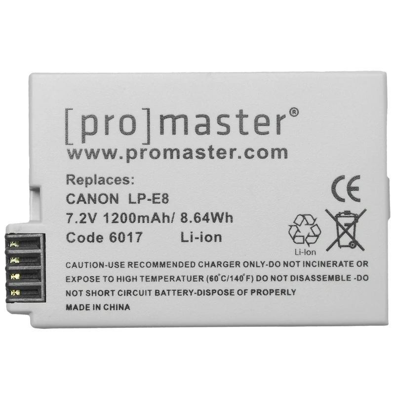 Pile LP-E8 pour Canon