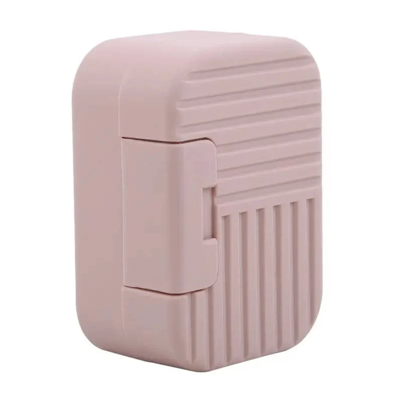 Boîte à Savon de Voyage | Motif à Rayures Compact