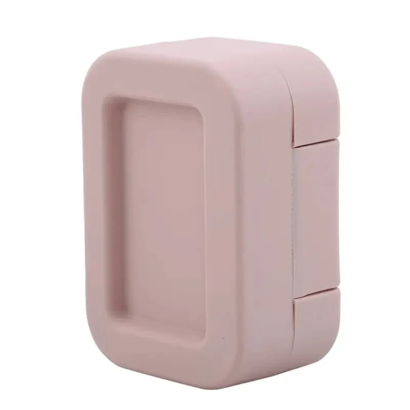 Boîte à Savon de Voyage | Motif à Rayures Compact