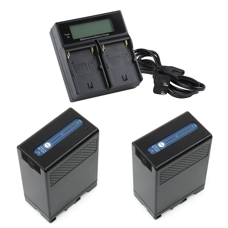 Chargeur Double et 2 Piles BP-U68