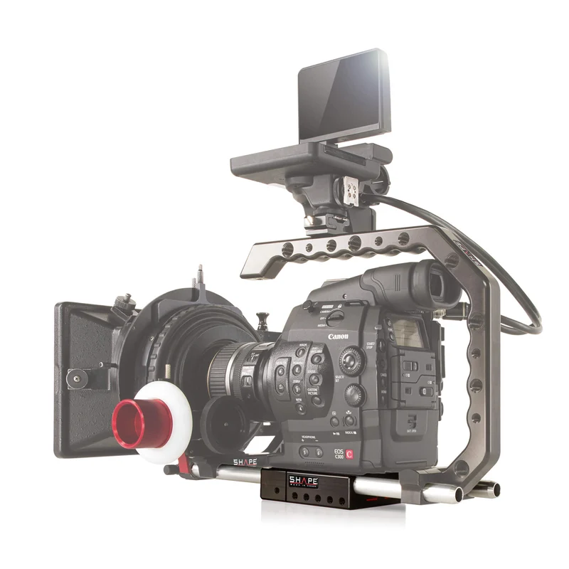 Base de 15 mm pour Canon C100, C300, C500