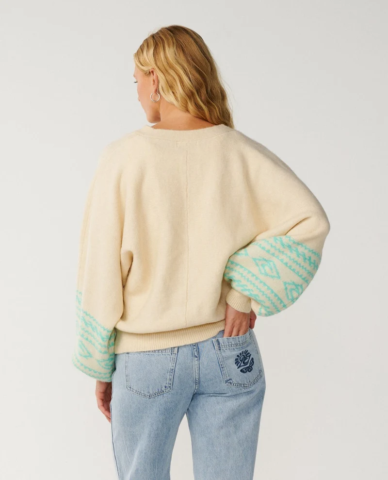 Bossa Nova Jacquard Cardigan