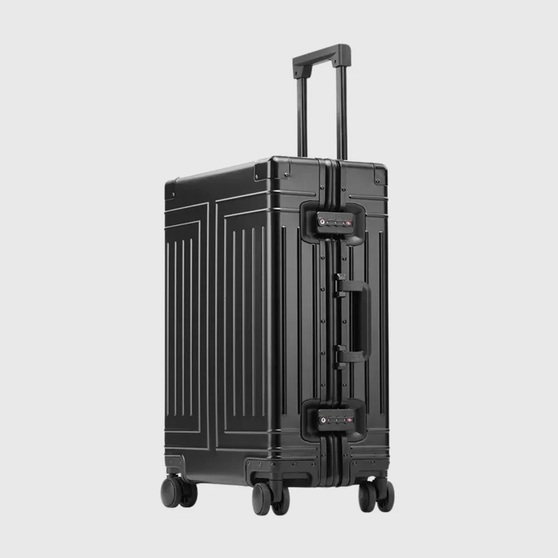 Valise Cabine Aluminium 45l | Magnésium et Verrous Tsa