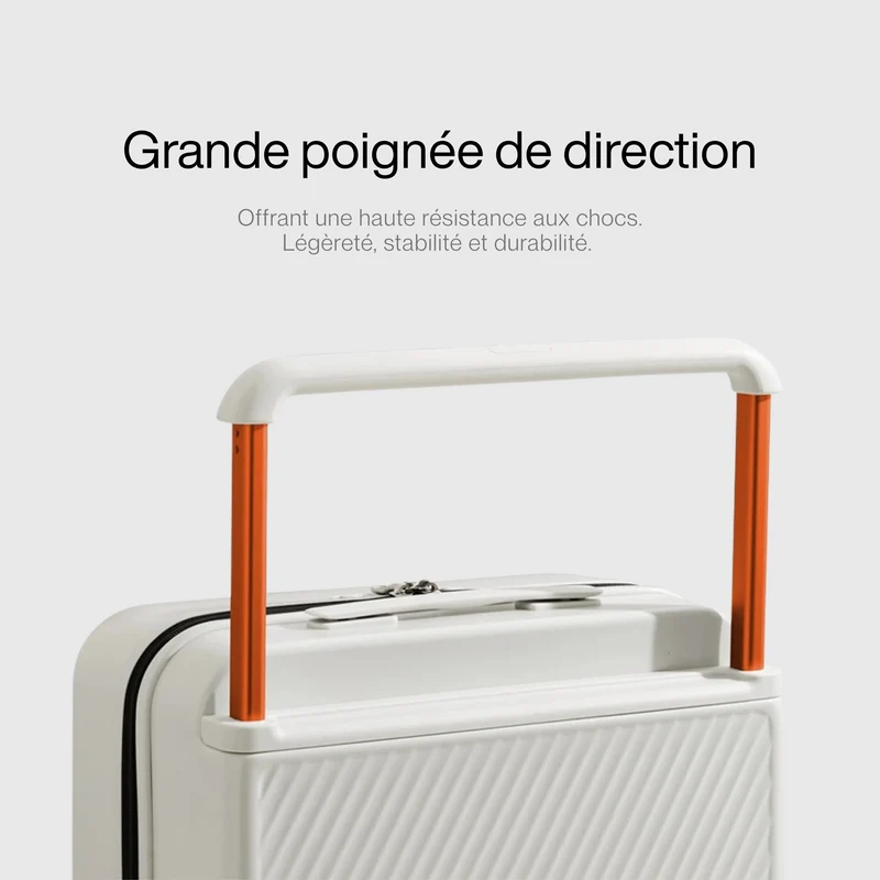 Valise Cabine Acceptée en Cabine | Abriquée Partir Composite Tricouche Haut 2