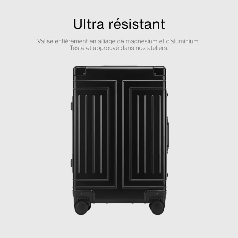 Valise Aluminium Voyage | Coque Rigide Tsa