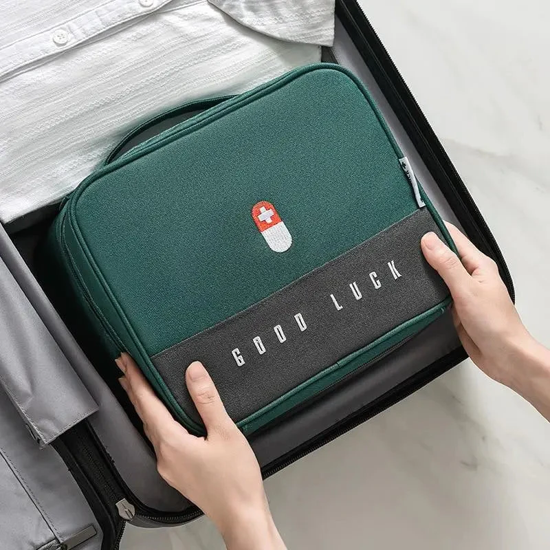 Trousse Secours Voyage | Rangement Médicaments Spacieux