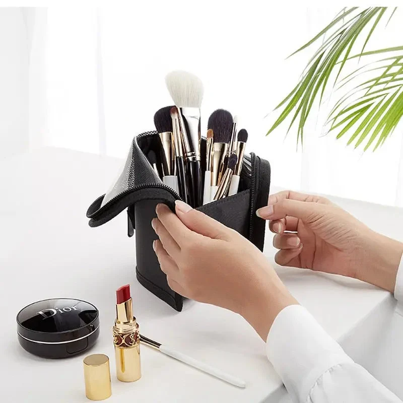 Trousse Pinceaux Maquillage Voyage | Nylon Waterproof Compacte