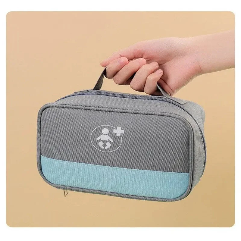 Trousse Pharmacie Bébé Voyage | Compartiments Multiples Oxford