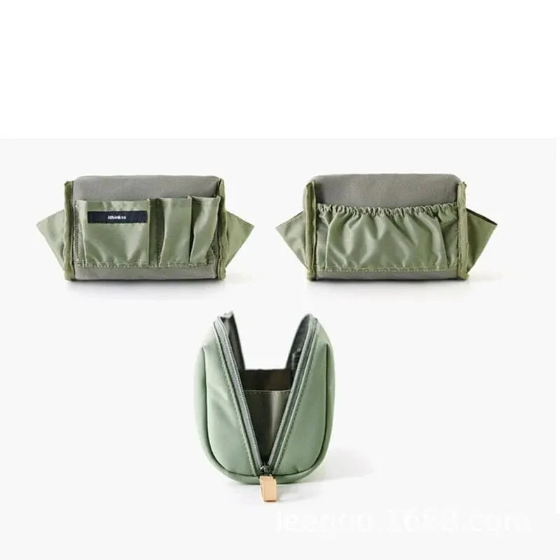 Trousse Maquillage Voyage Femme | Nylon Compacte Colorée