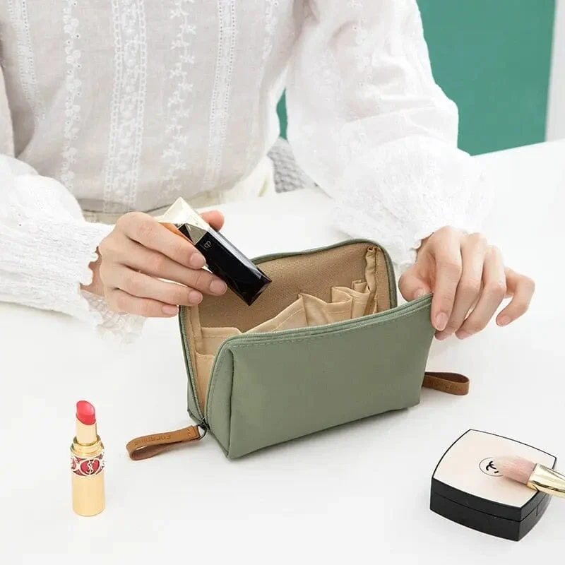 Trousse Maquillage Voyage Femme | Nylon Compacte Colorée