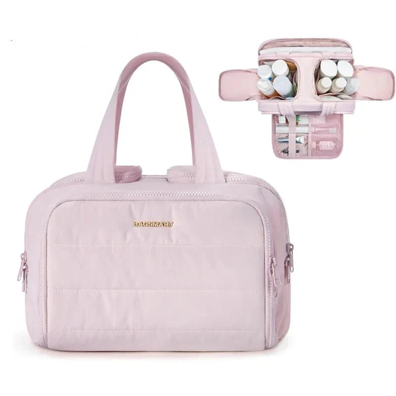 Trousse de Toilette Xxl Femme | Matelassée avec Compartiments