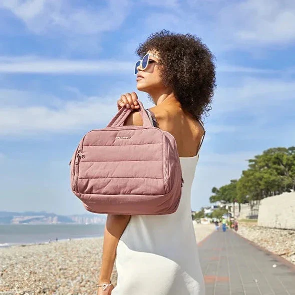 Trousse de Toilette Xxl Femme | Matelassée avec Compartiments