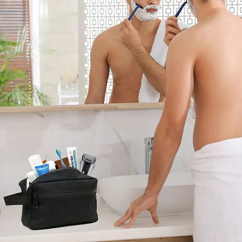 Trousse de Toilette Voyage | Tissu Résistant Rectangulaire