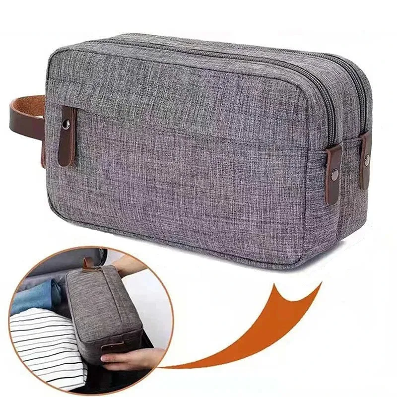 Trousse de Toilette Voyage | Double Compartiment Pratique