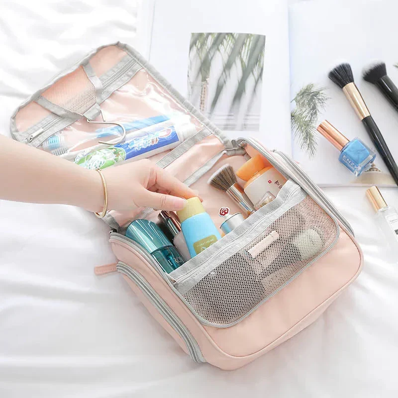 Trousse de Toilette Voyage | Crochet et Étanchéité