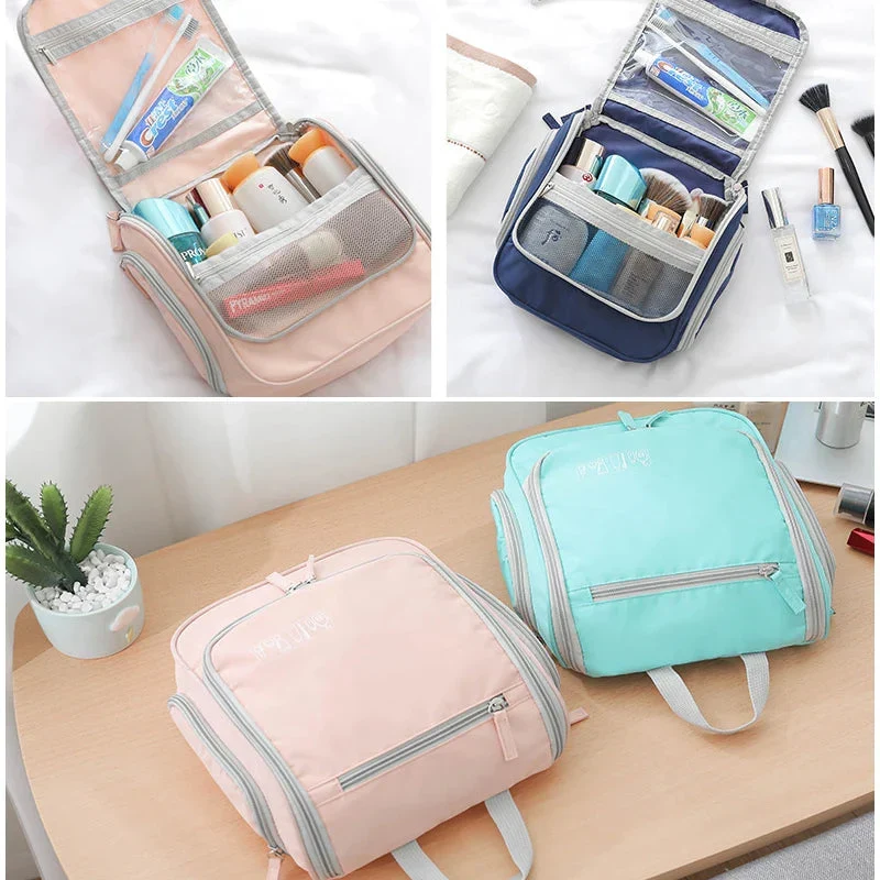 Trousse de Toilette Voyage | Crochet et Étanchéité