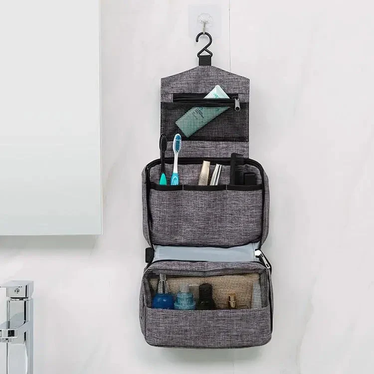 Trousse de Toilette Voyage Suspendue | Nylon Waterproof Compartimentée