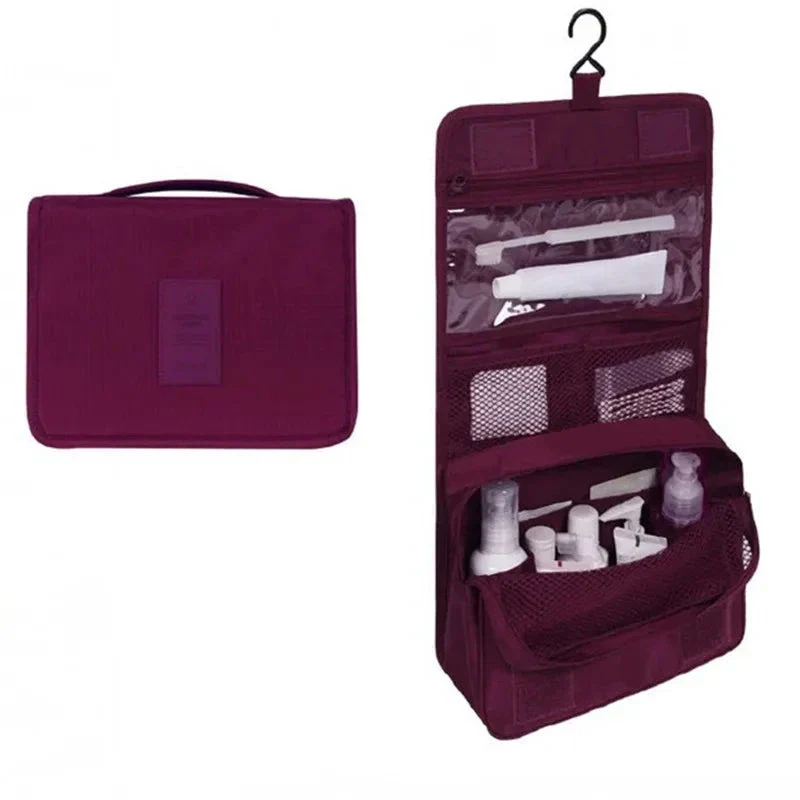 Trousse de Toilette Voyage Suspendue | Nylon Compact et Pratique