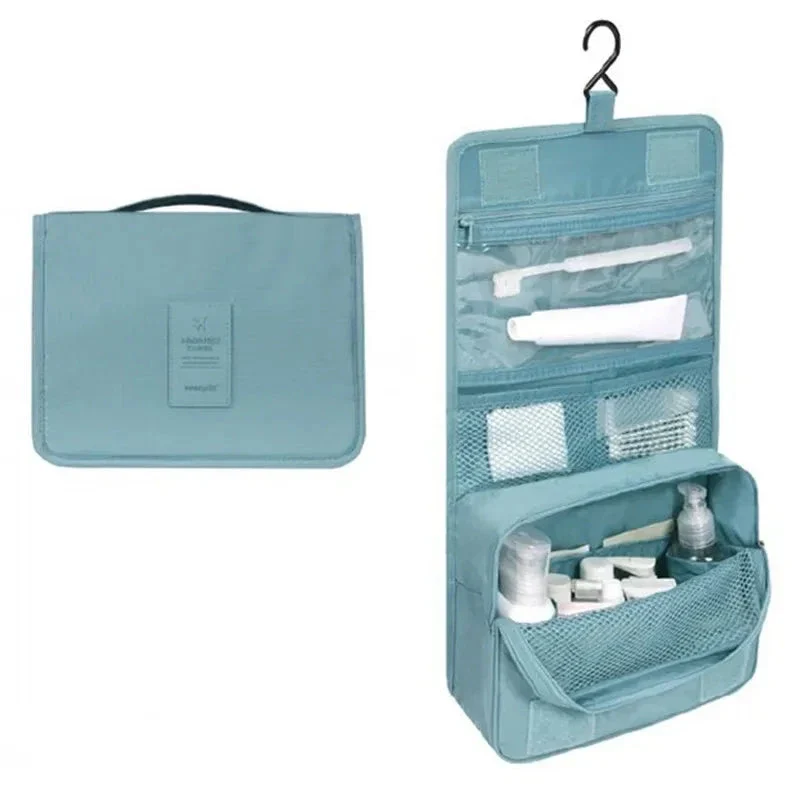 Trousse de Toilette Voyage Suspendue | Nylon Compact et Pratique