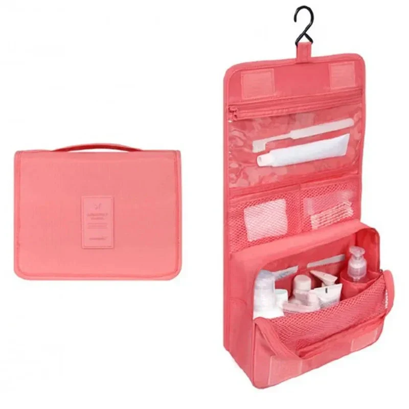 Trousse de Toilette Voyage Suspendue | Nylon Compact et Pratique