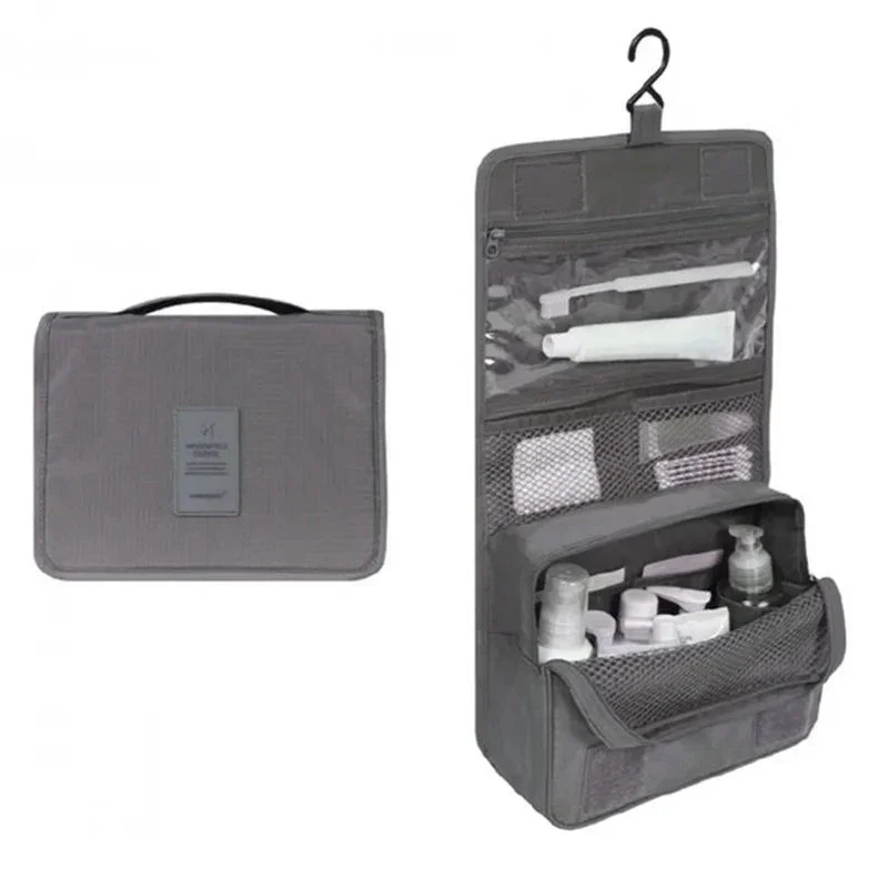 Trousse de Toilette Voyage Suspendue | Nylon Compact et Pratique