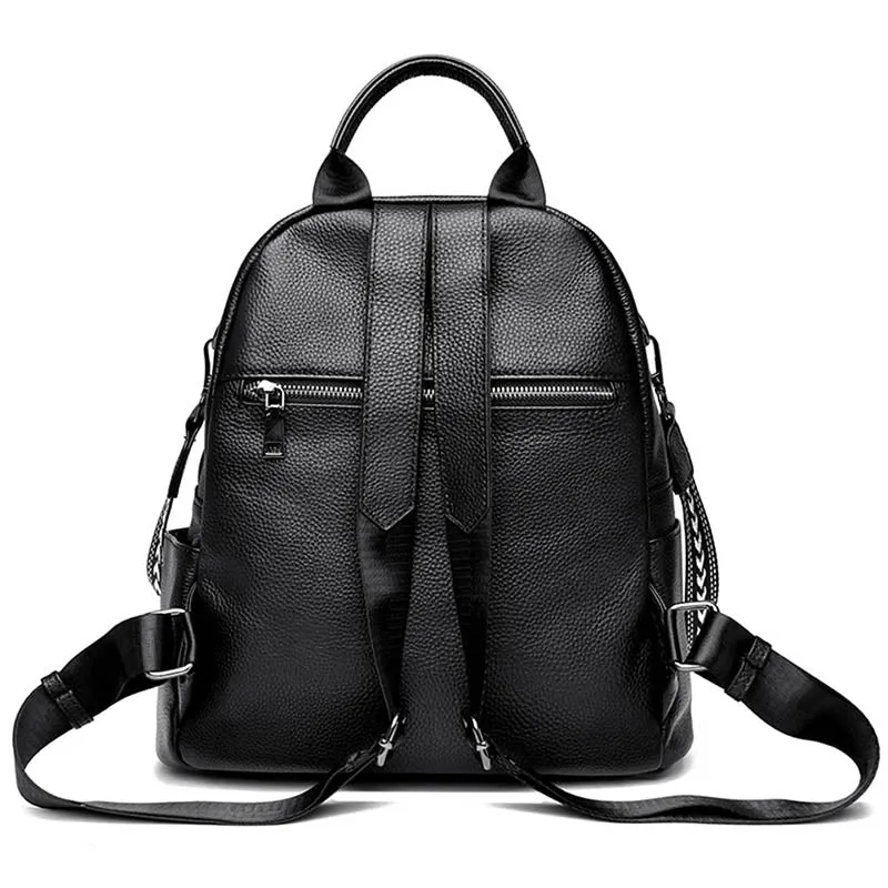 Irvin sac à dos femme cuir noir