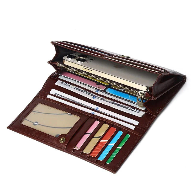 Ewen portefeuille femme cuir souple