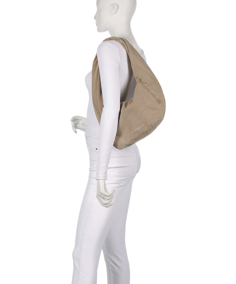 Liebeskind Farrah II Denim M Sac fourre-tout beige