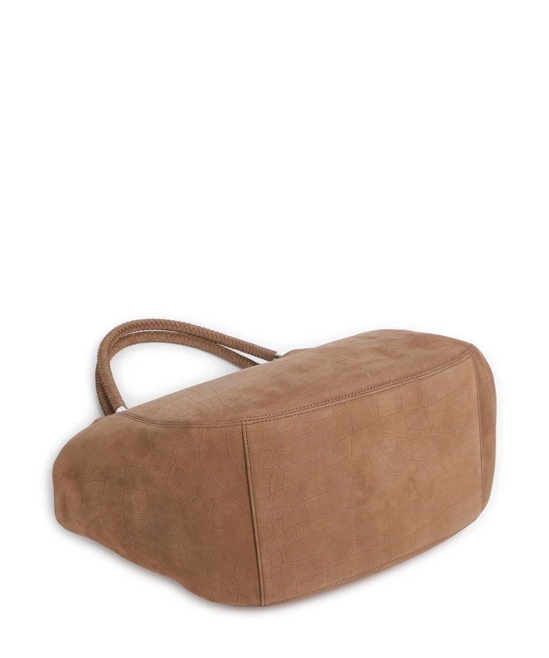 Aigner Carré Soft L Cabas saddle brown