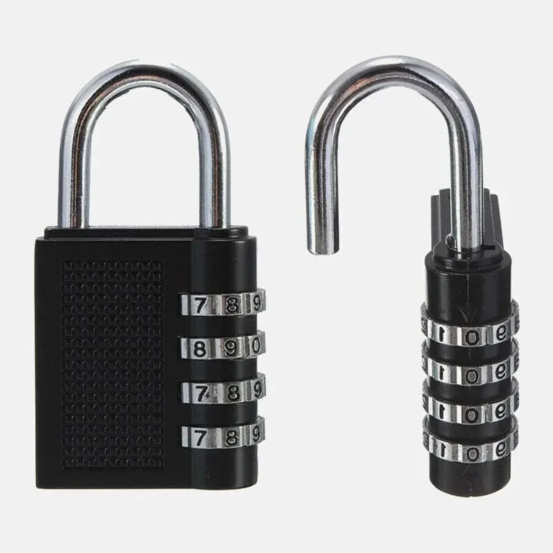 Cadenas Valise à Code 4 Chiffres | Alliage Zinc Robuste