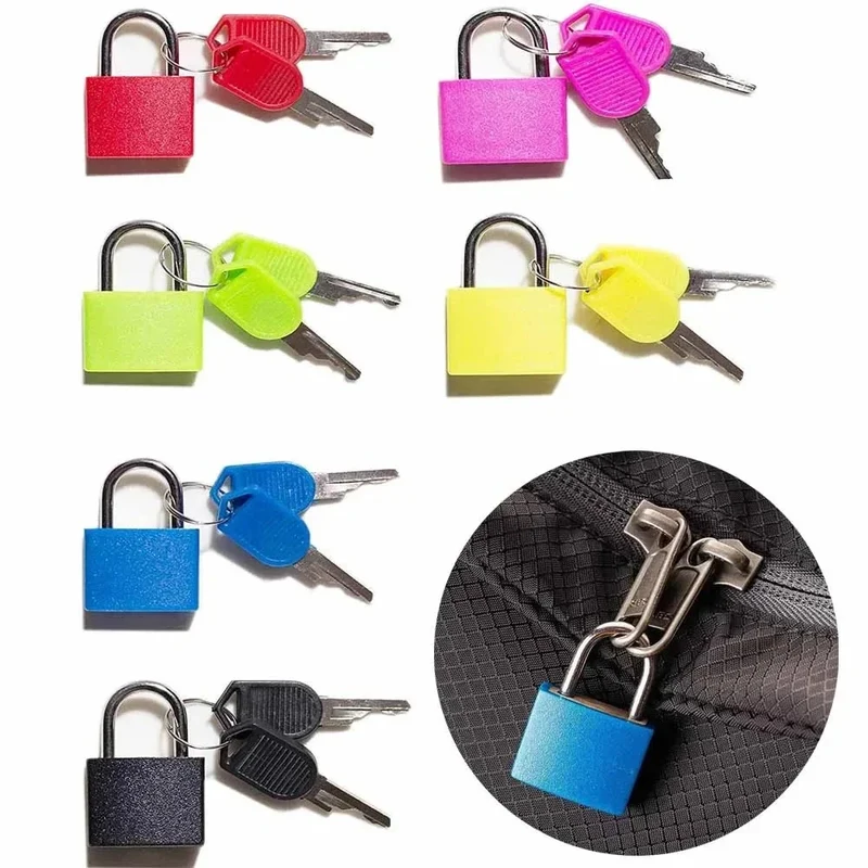 Cadenas Valise à Clé | Compact Métal Résistant